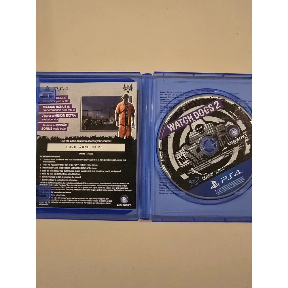Watch Dogs 2 - Sony PlayStation 4 PS4 TESTED